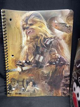Chewbacca Collectibles Lot. Poptaters, Action Figure, Glasses, Keychains, Cat Toy etc