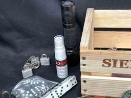 Mixed Goods Lot. Pocket Knives, Keychains, Key FOBS, more
