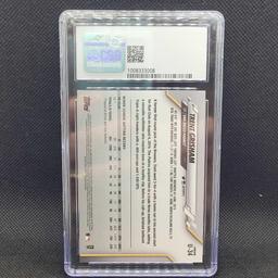 CSG 8.5 2020 Topps Chrome Update Trent Grisham baseball card