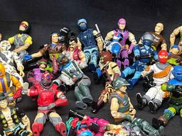 Huge Lot of Vintage GI Joe Action Figures 1980s Hasbro