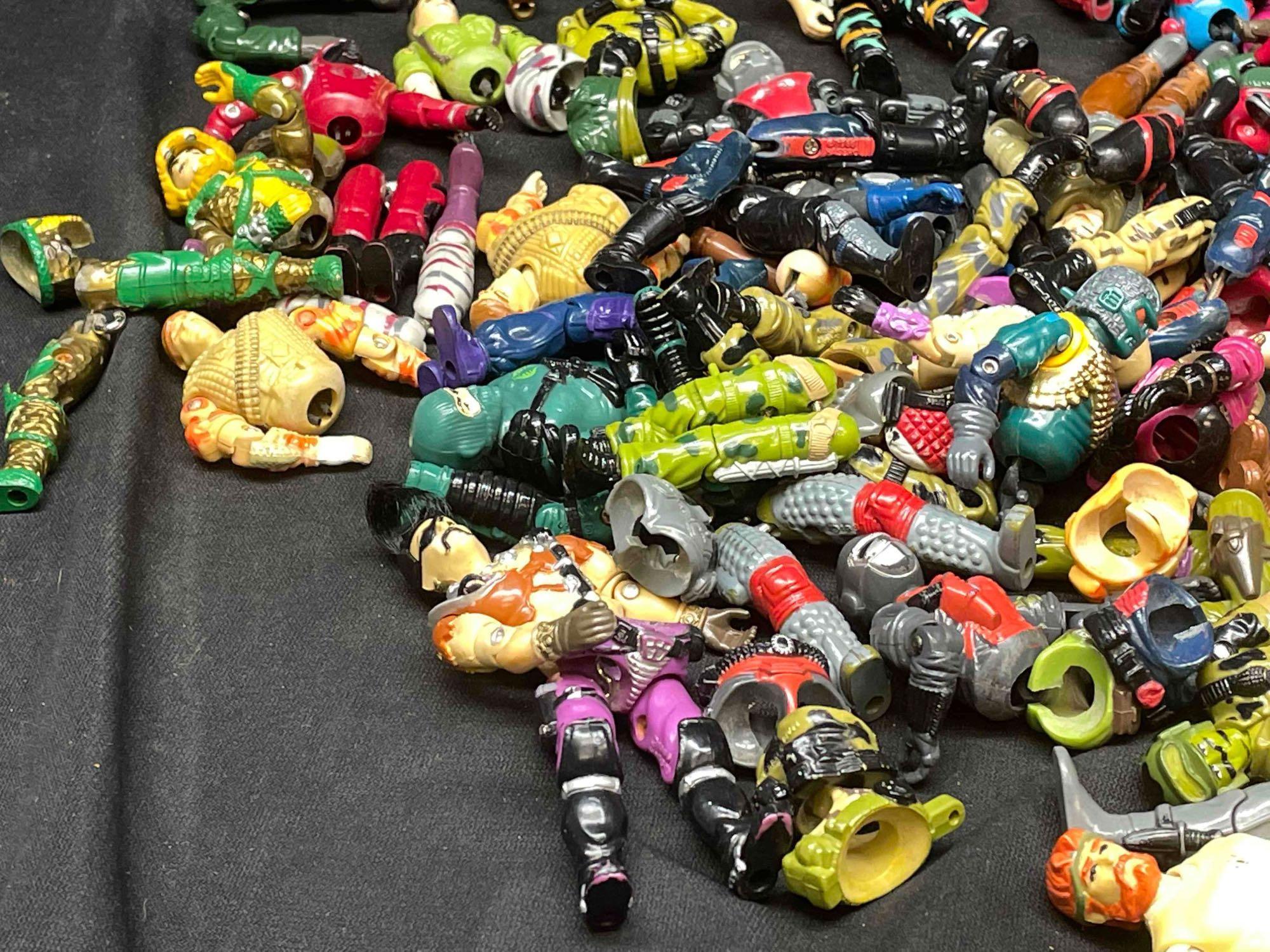 Huge Lot of Vintage GI Joe Action Figures 1980s Hasbro