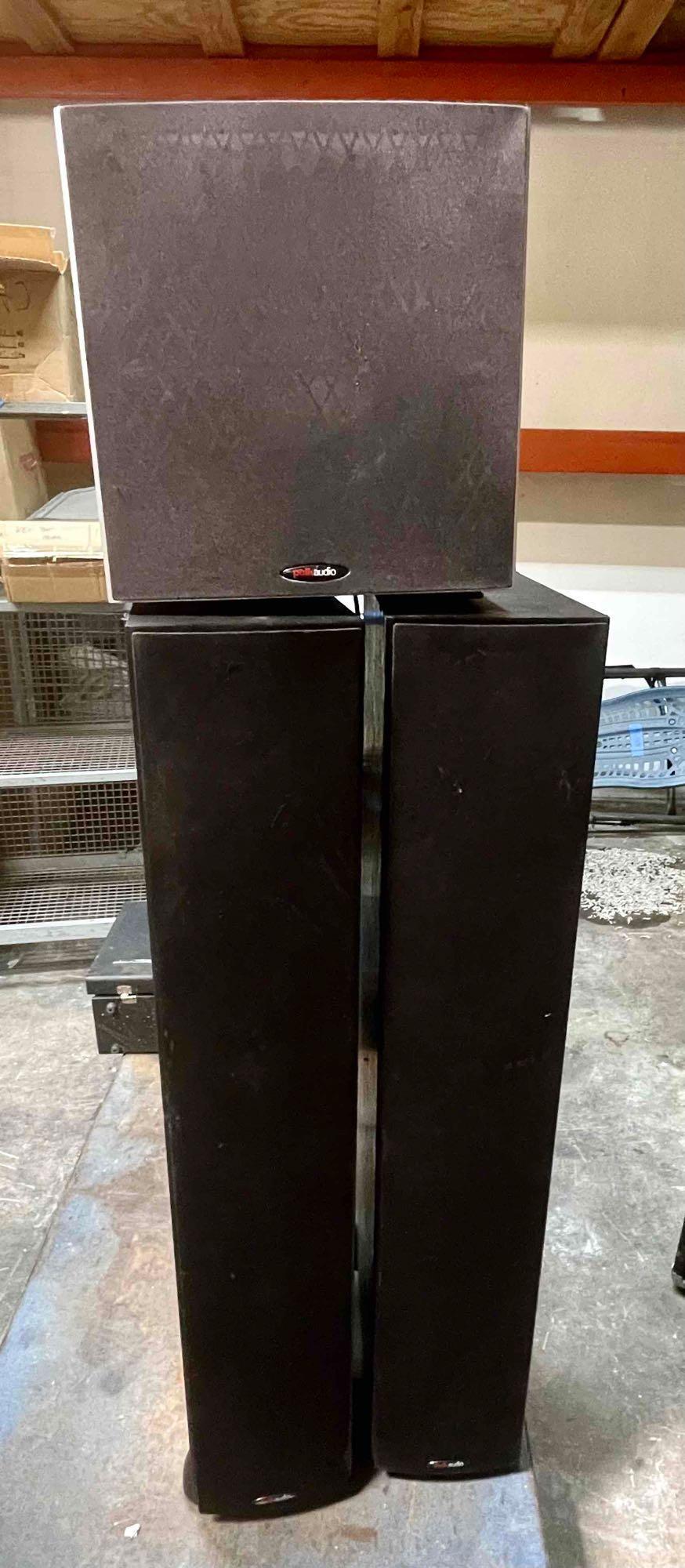 Polk Audio Speaker and Subwoofer System. Monitor 70 Series 2