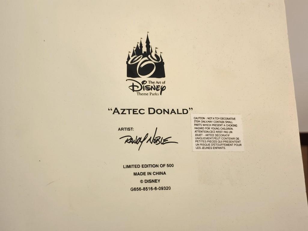 Big Fig Aztec Donald Duck Large 16in Limited Edition of 500 by Randy Noble