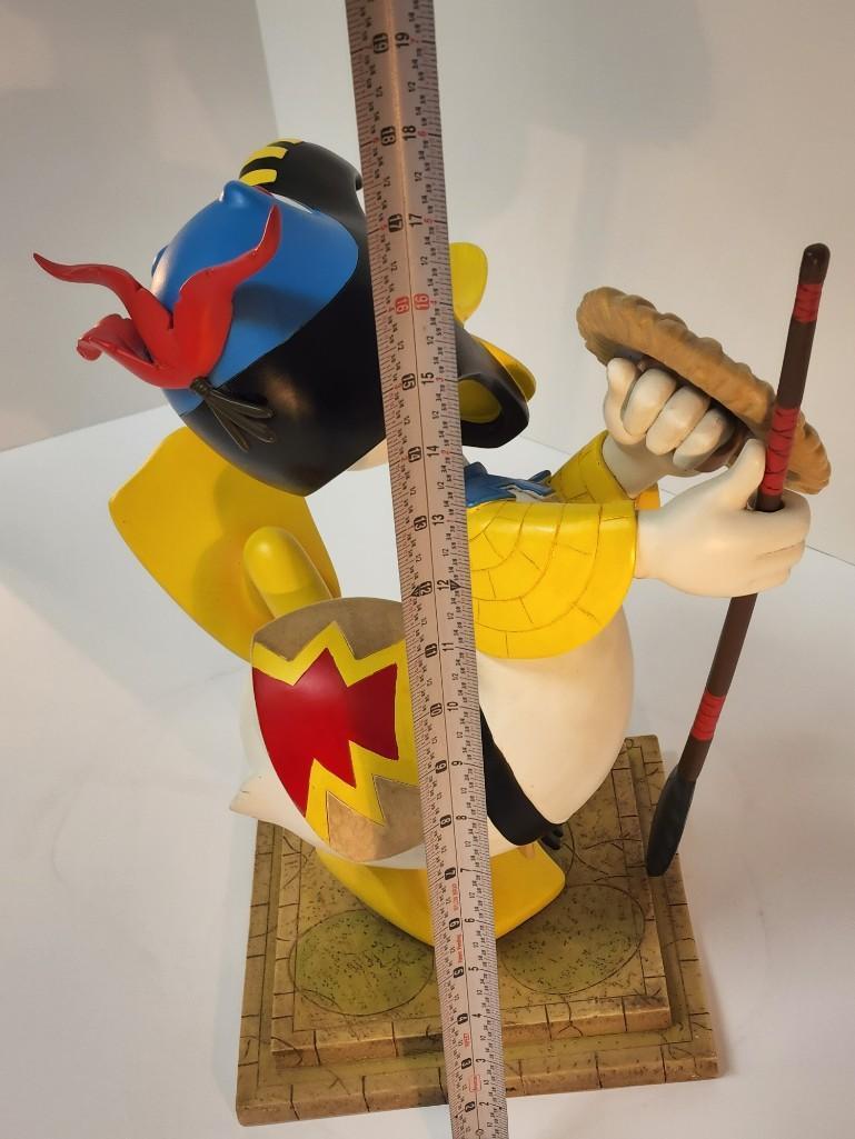 Big Fig Aztec Donald Duck Large 16in Limited Edition of 500 by Randy Noble