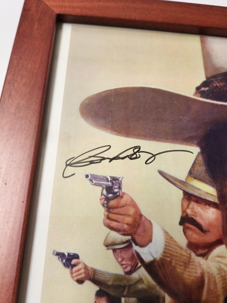 Signed Big Jake Poster COA by Patrick Wayne 19x13in