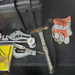 Husky toolbox with contents