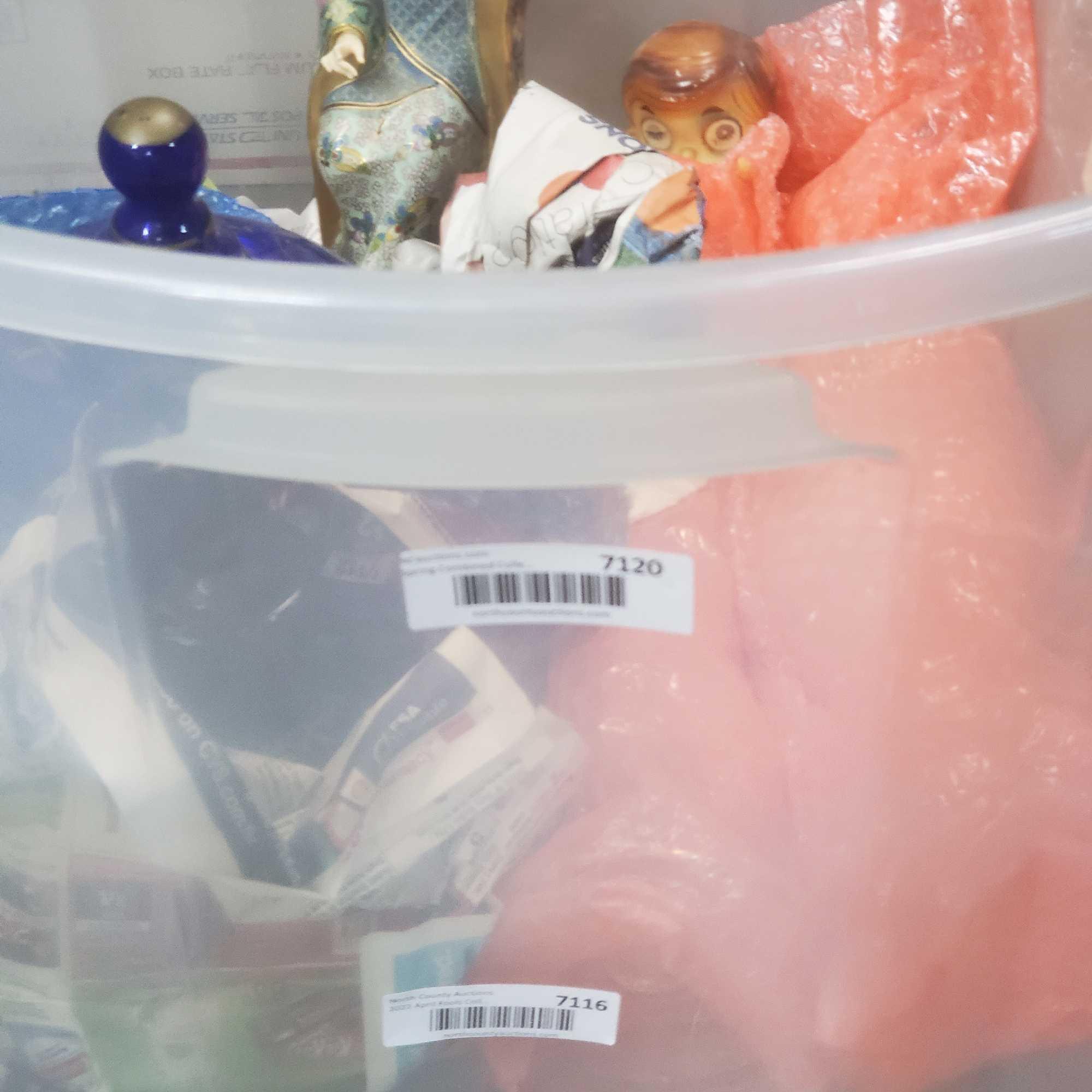 vintage vases bottles and figurines