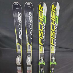 Fischer skis 2 sets both air carbon titanium RC4 world cup slalom SL