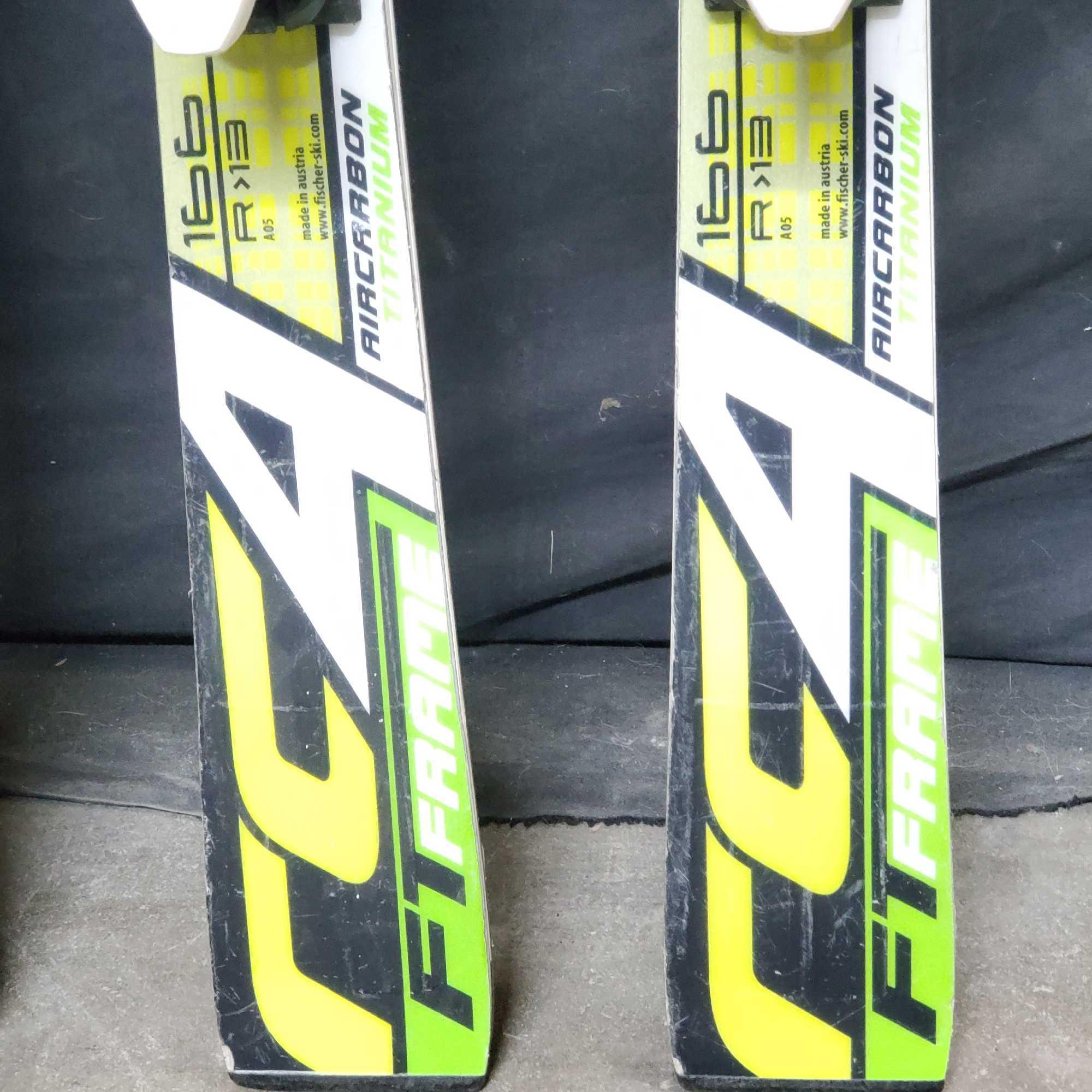 Fischer skis 2 sets both air carbon titanium RC4 world cup slalom SL