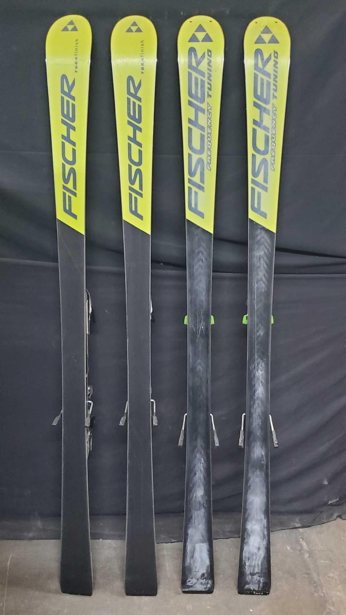 Fischer skis 2 sets both air carbon titanium RC4 world cup slalom SL
