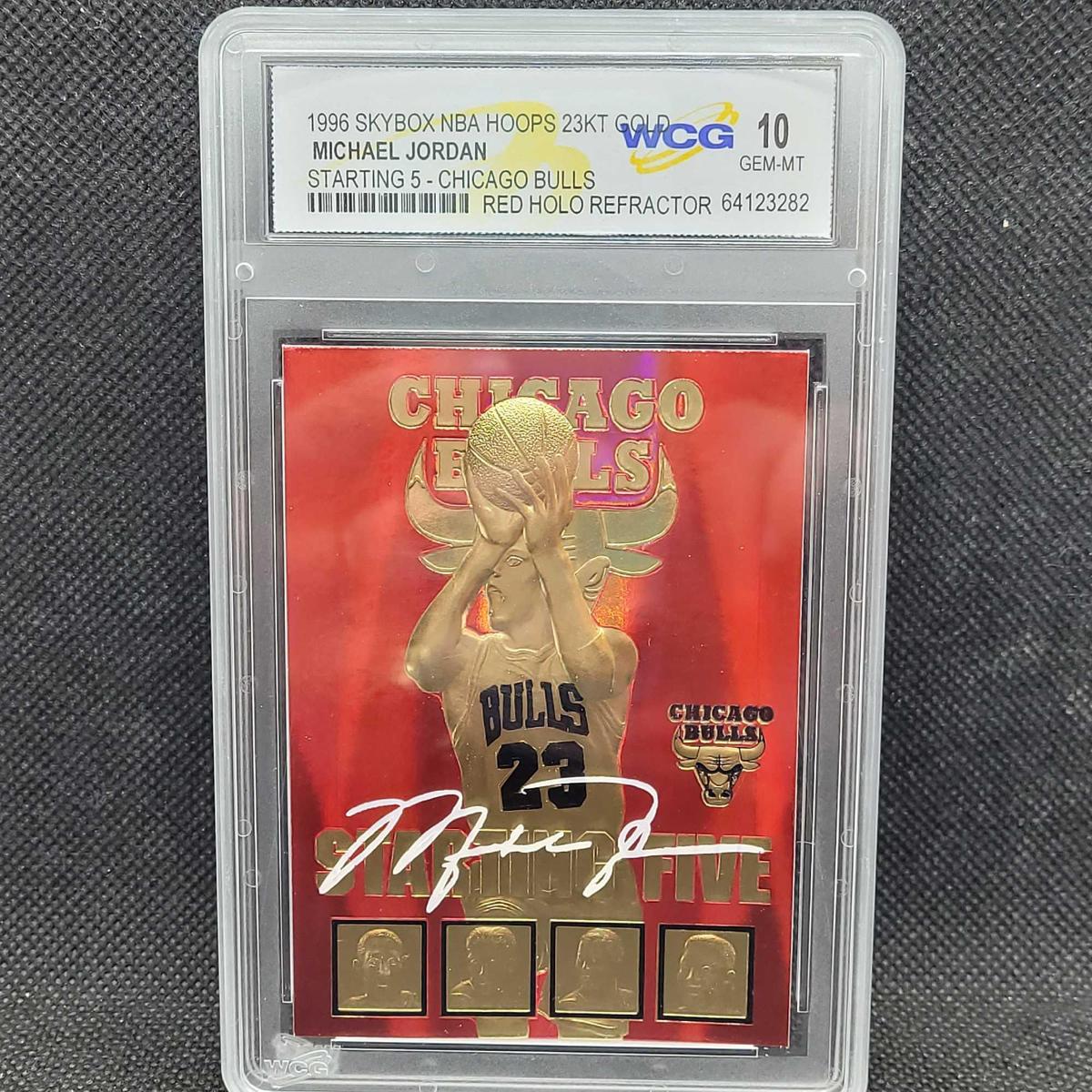 1996 skybox Michael Jordan WCG 10