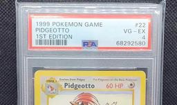 1999 1st Edition Shadowless Pidgeotto PSA 4 Pokemon card