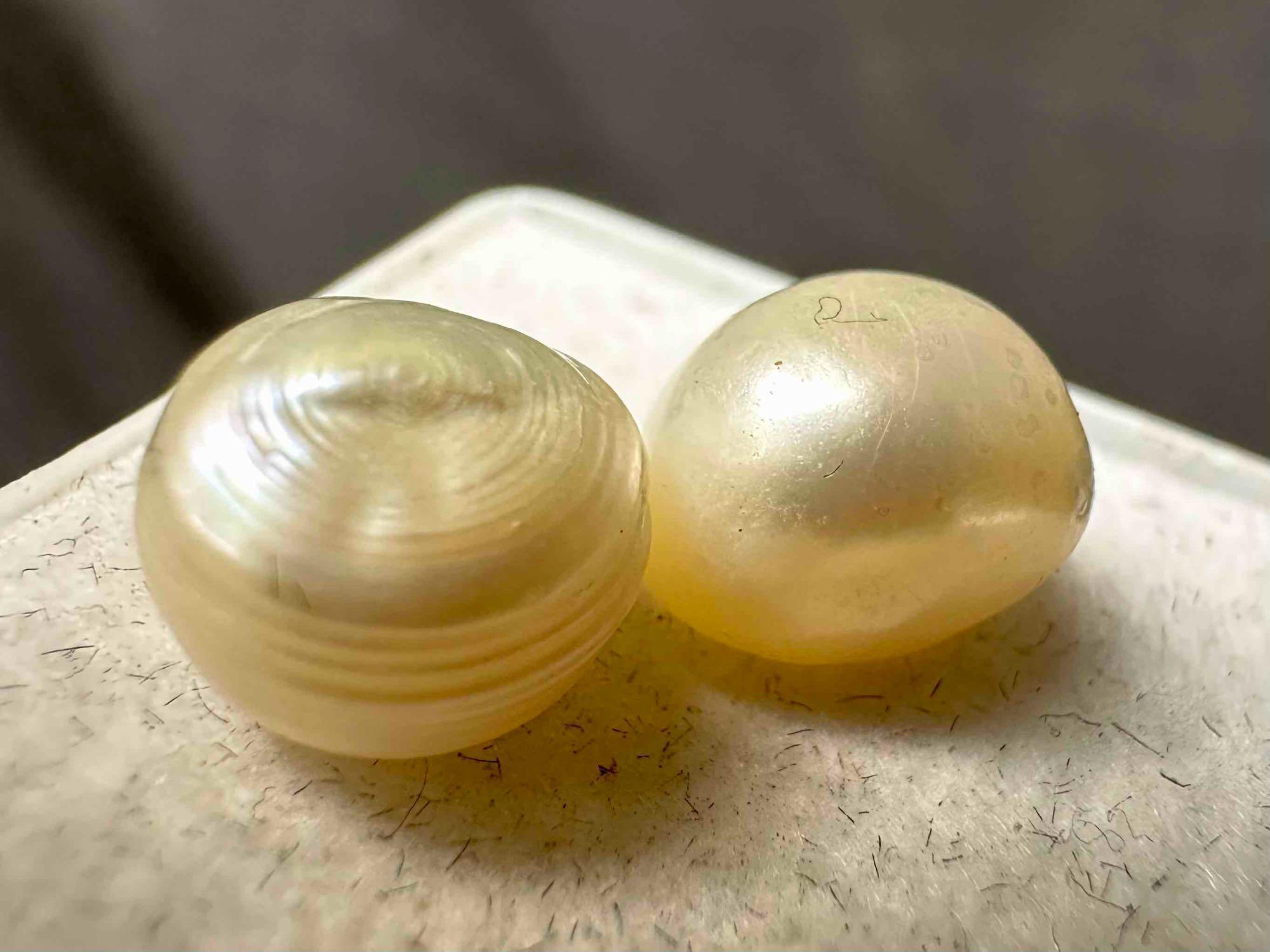 Pair of Pearls 7.2ct total