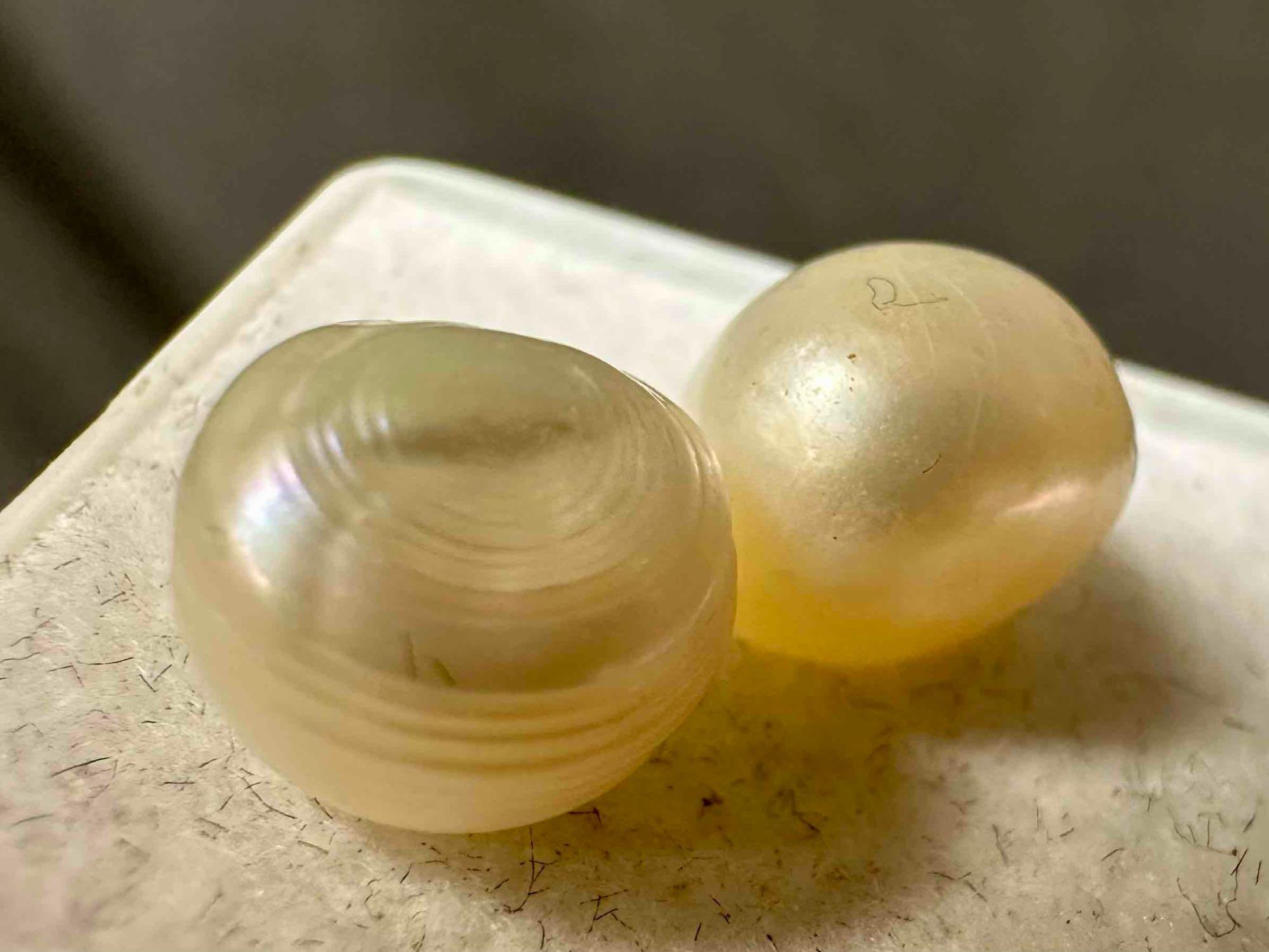 Pair of Pearls 7.2ct total