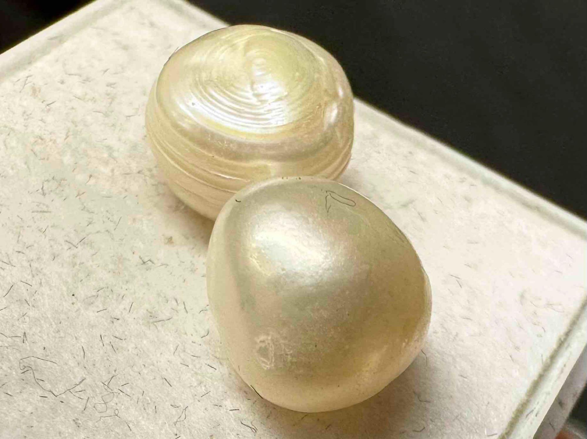 Pair of Pearls 7.2ct total