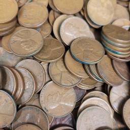 5 Troy Pounds of Wheat Cents, Unsearched, Unsorted, Guaranteed to Contain a 1909 & Indian Head Cent