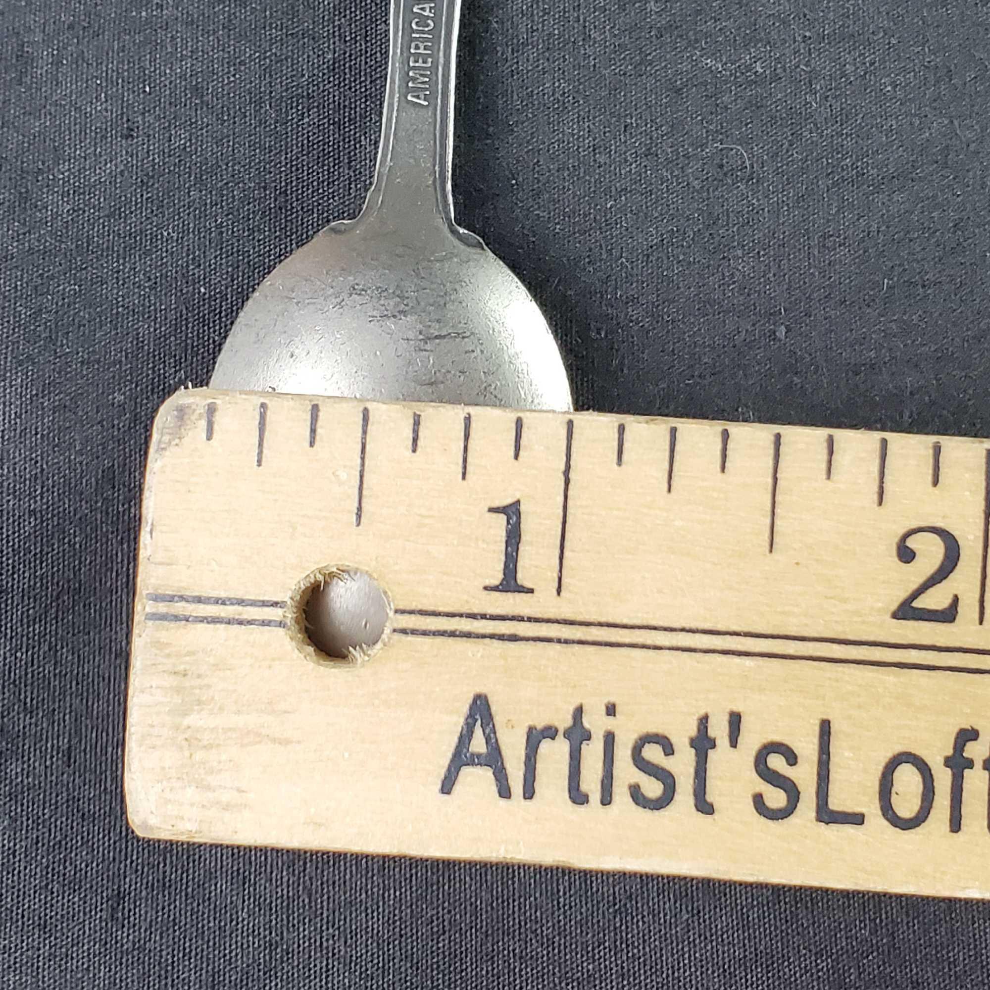 Lot of approx. 30 American Collectors Guild Heritage state silverplate spoons 501.0 Grams