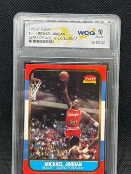 1996-97 Fleer Michael Jordan Decades Of Excellence WCG 10 Basketball Card