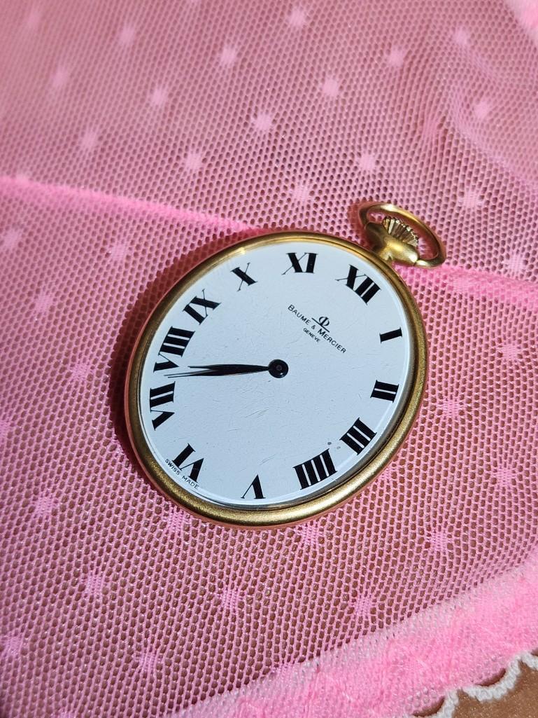 Baume & Mercier 18kt Gold Pocket Watch