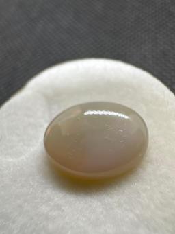 Beautiful White Opal Gemstone 2.15 Ct