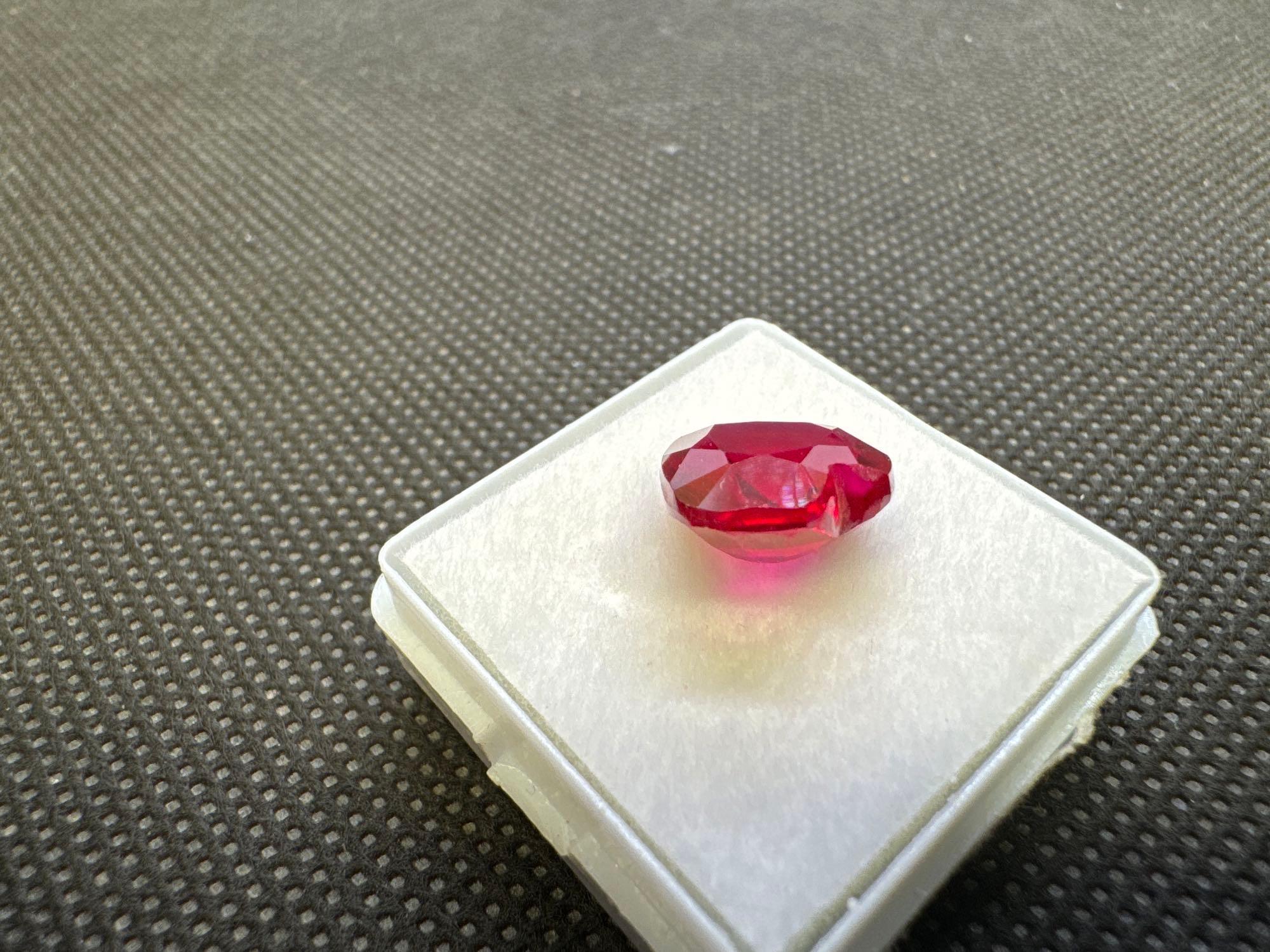 Beautiful Heart Cut Red Ruby Gemstone Wow Gorgeous Stone 7.60ct