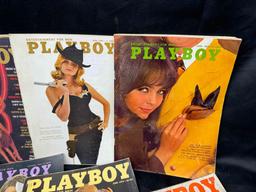 15 Vintage playboy Magazines 1960s-1970s Centerfolds