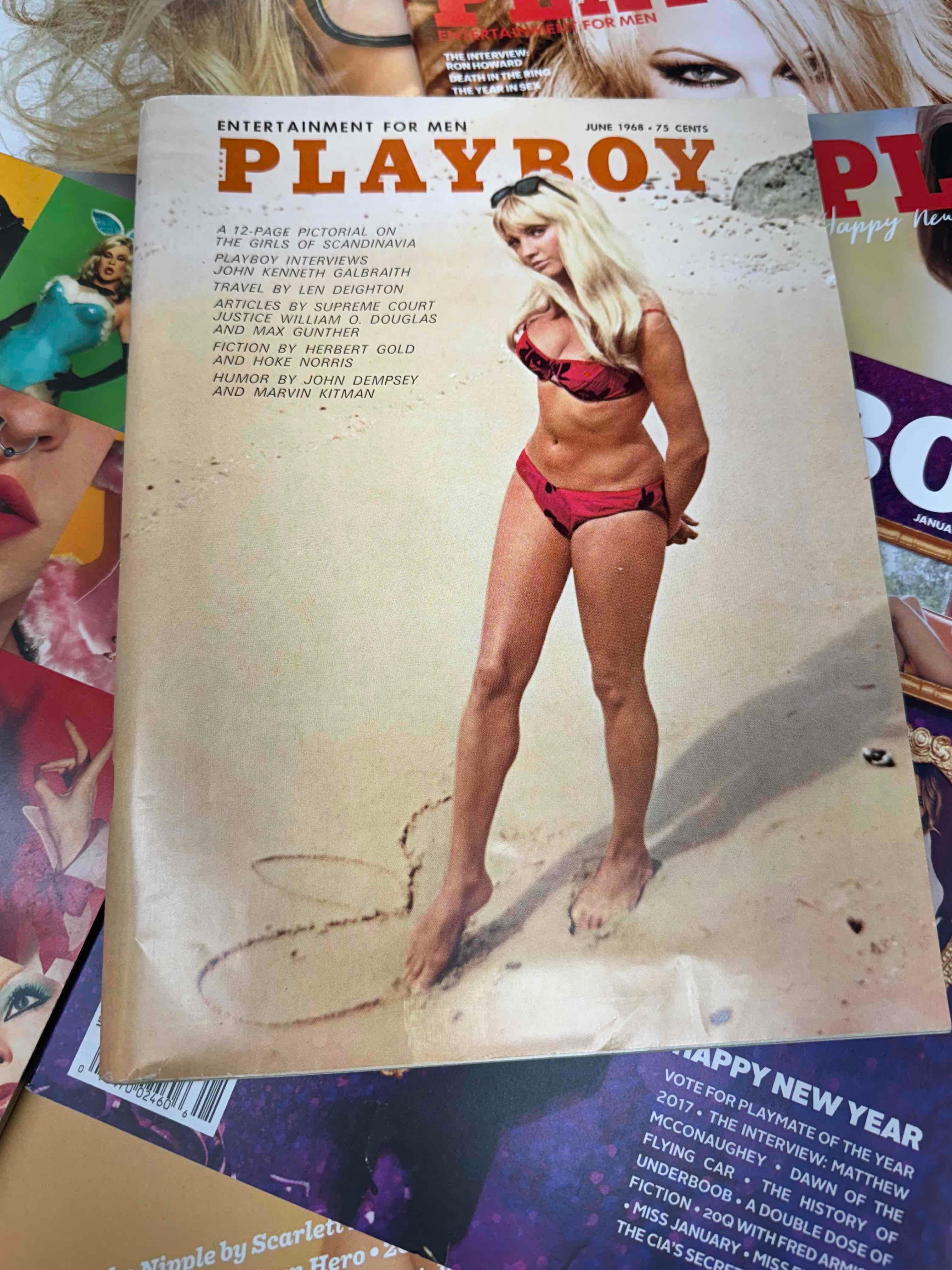 20 Playboy Magazines Early to Mid 2000s 50th Anniversary Centerfolds