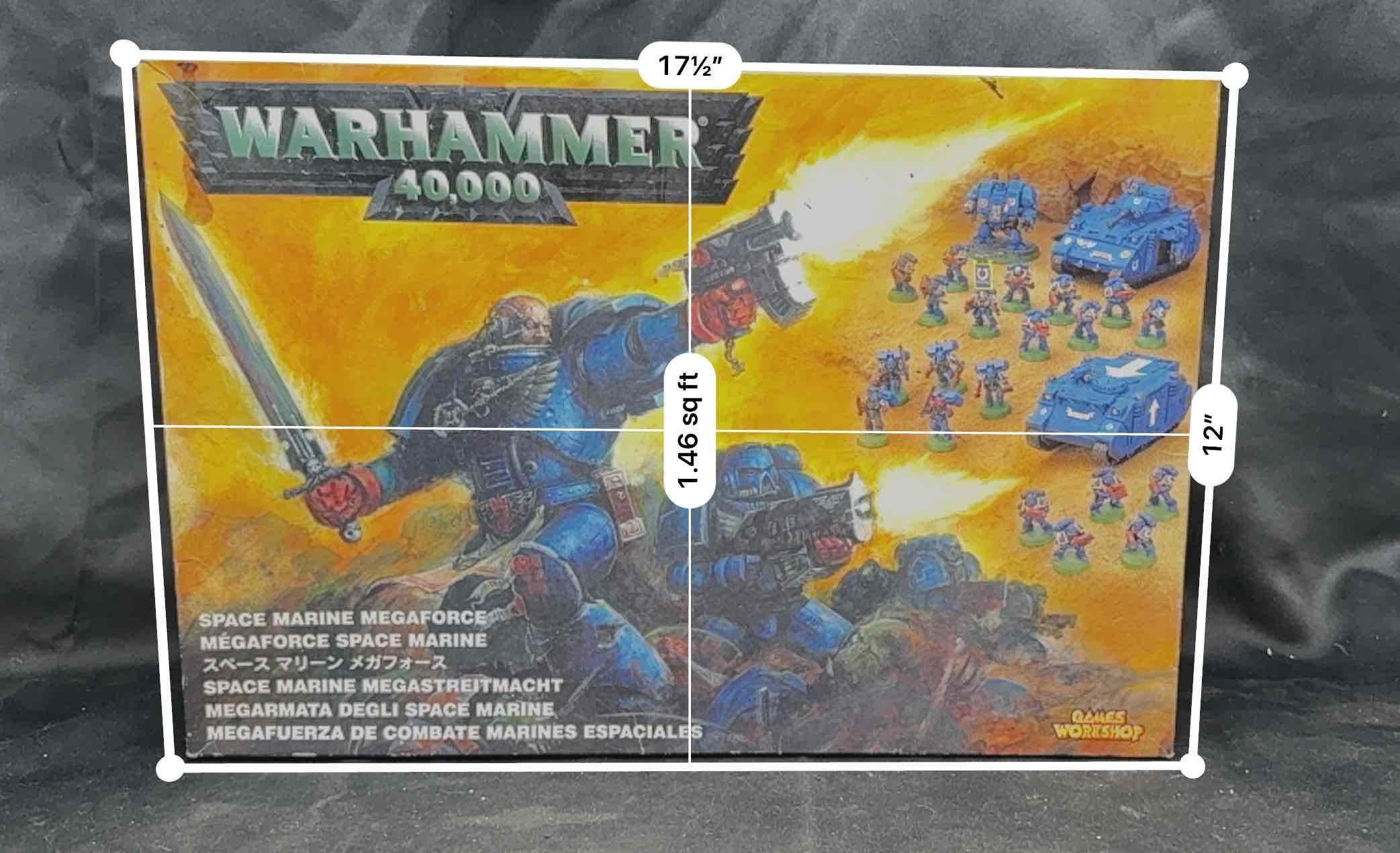 Warhammer 40,000 Space Marine Megaforce Set Games Workshop