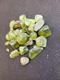 Raw Uncut Green Peridot Gemstone 225.15 Ct