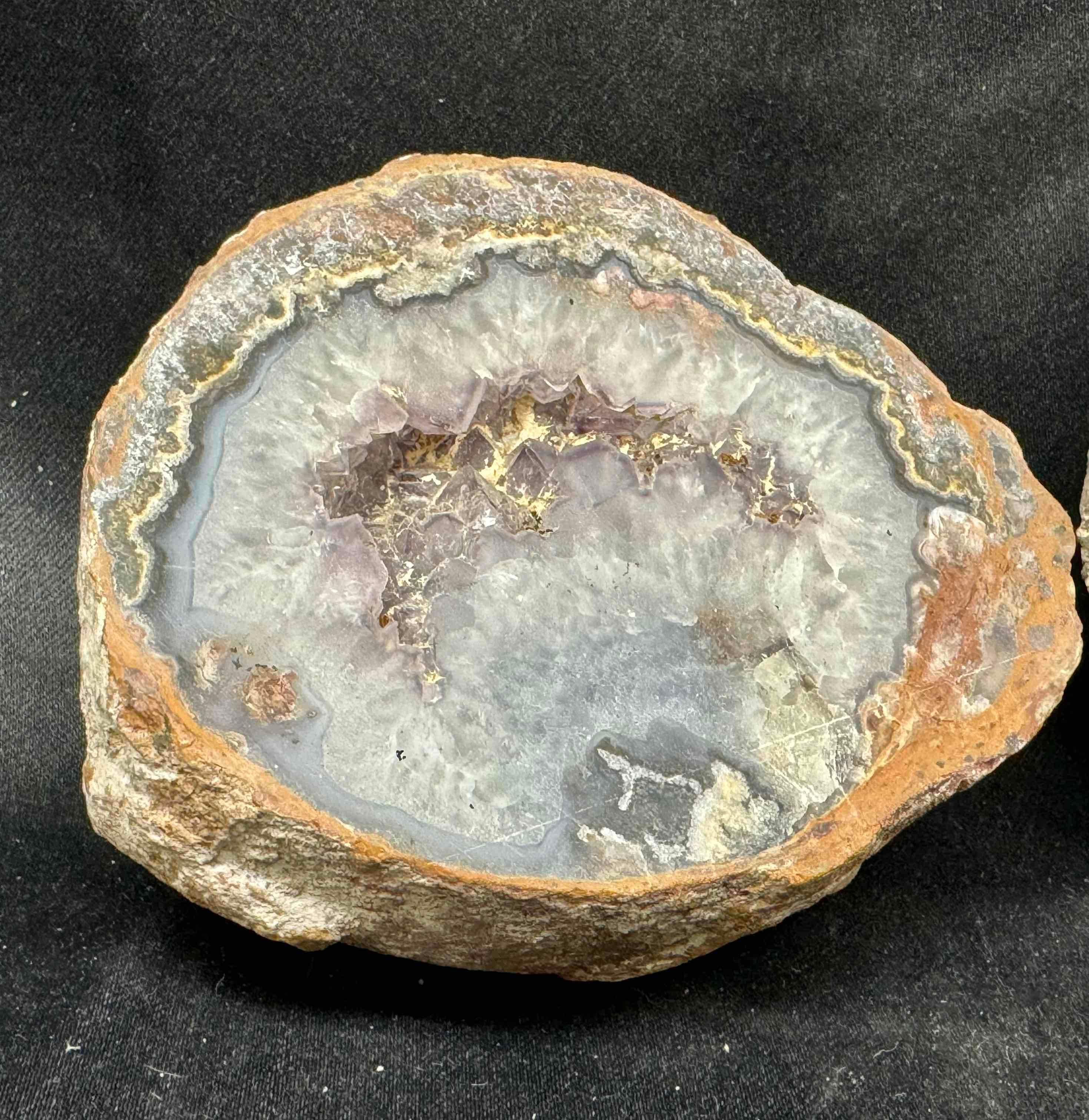 Pair of Large Geodes 3lb 4oz