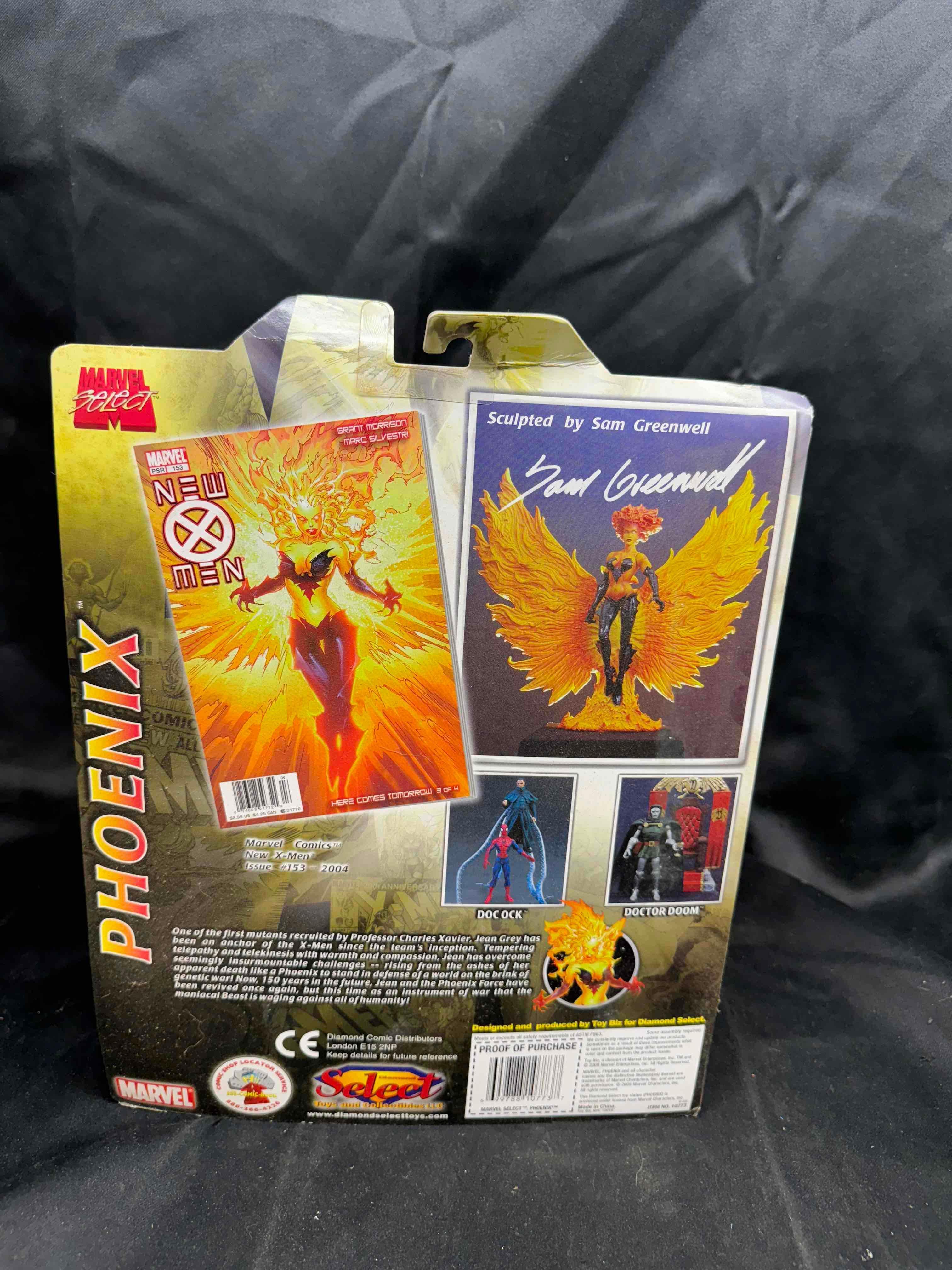 Dark Phoenix Diamond Select Marvel 8" Figure Very Rare 2005