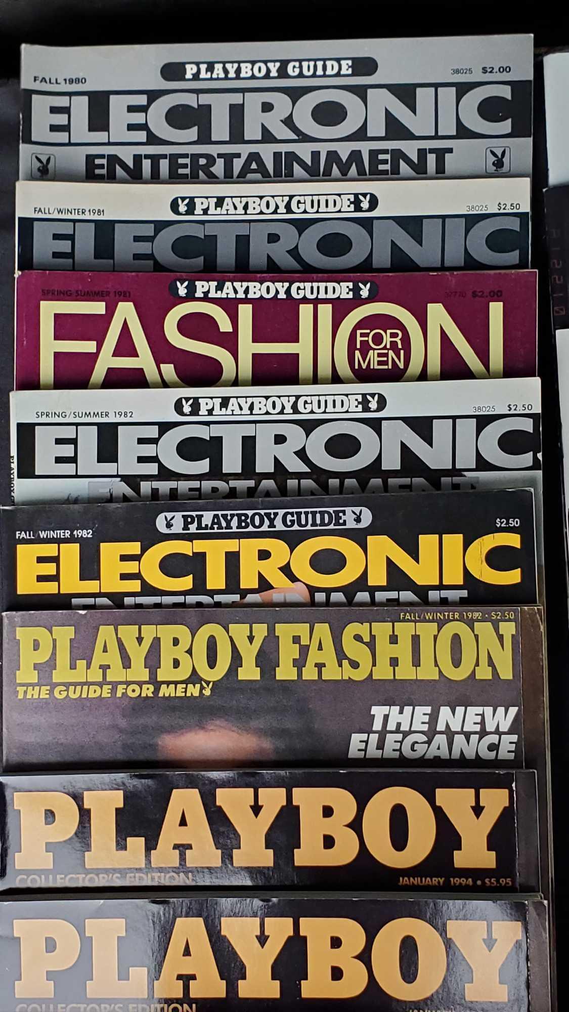 Lot of approx. 20 Playboy adult entertainment Collectors Edition Electronic Entertainment Exposed