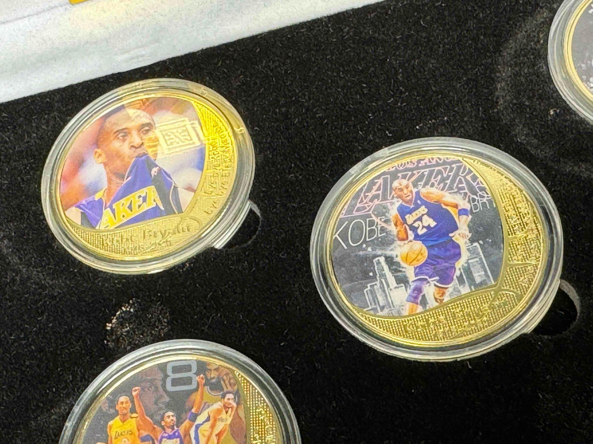 24k Gold Plated Kobe Bryant Collector Coins