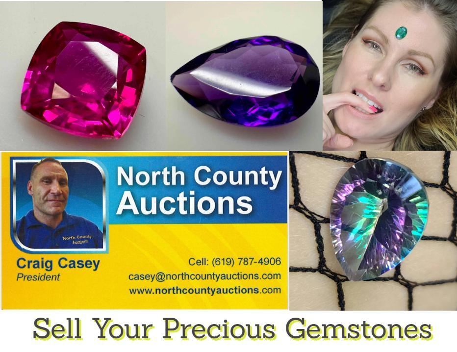 3x Heart Cut Purple Tourmaline Gemstones 3.85 Ct