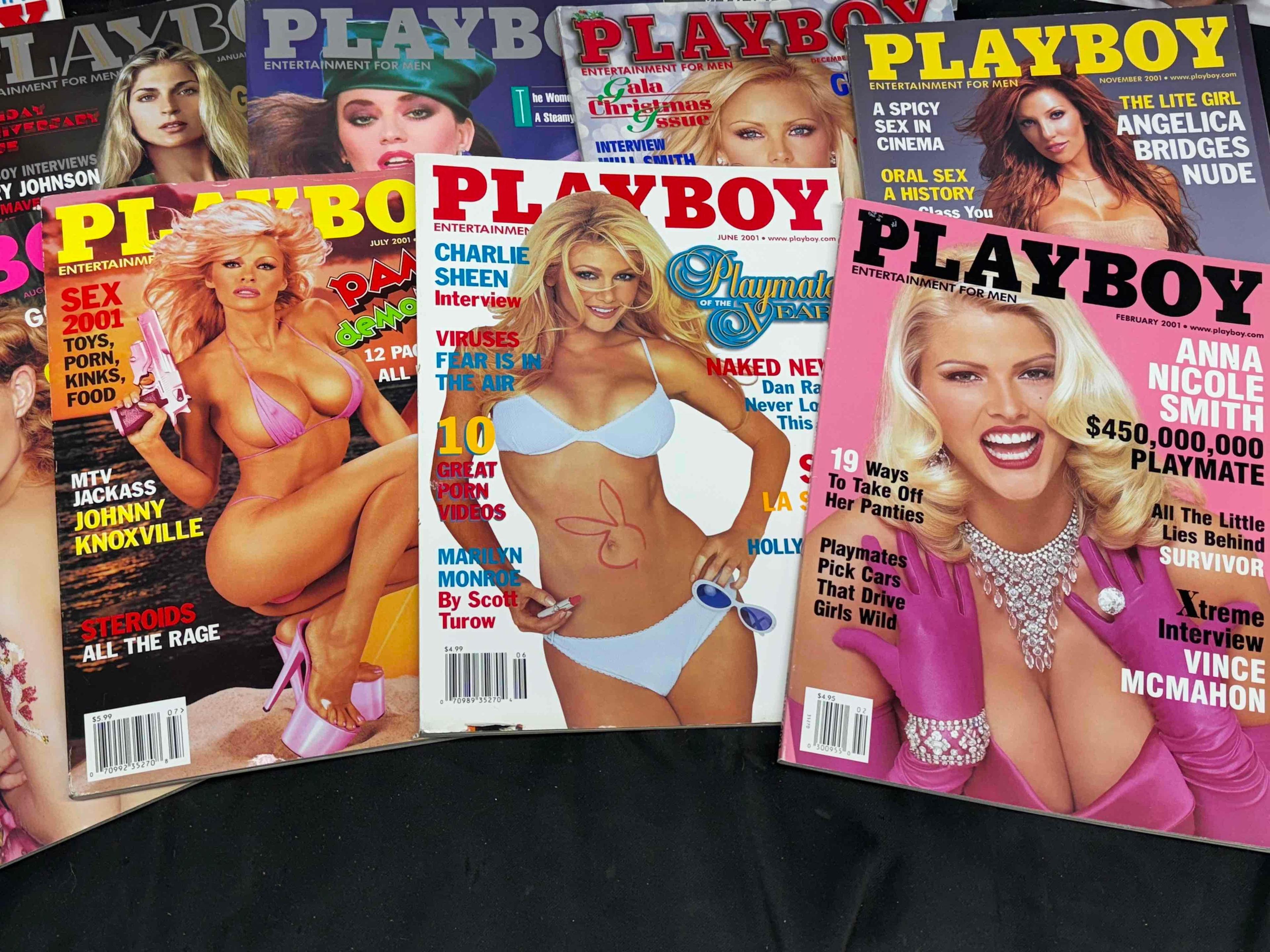 22 Playboy Magazines 2000s