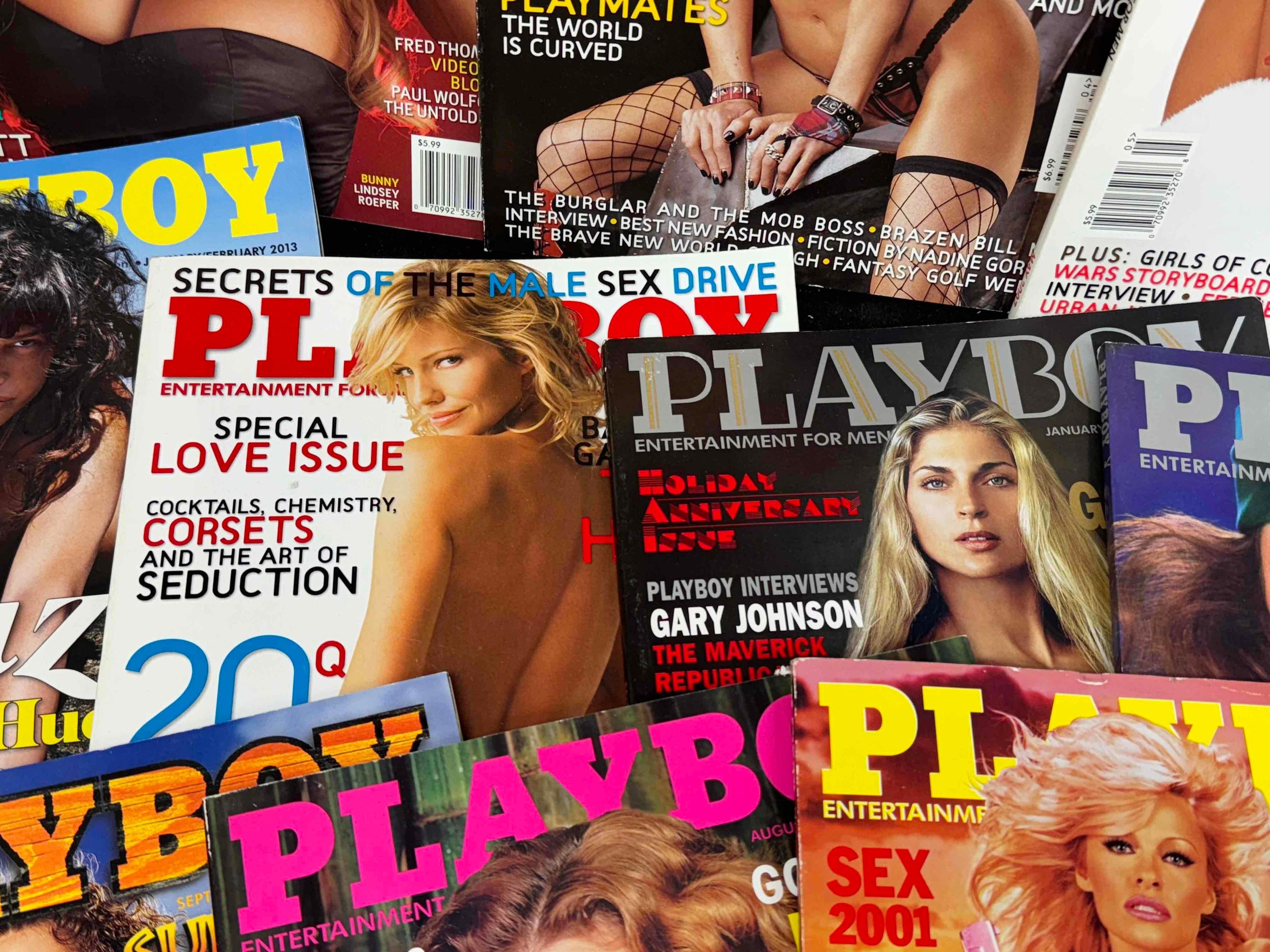 22 Playboy Magazines 2000s