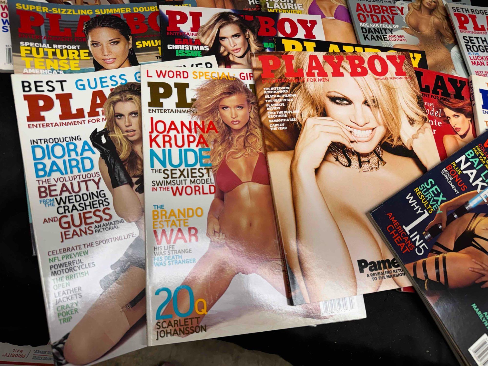 22 Playboy Magazines 1990s-2000s Centerfolds