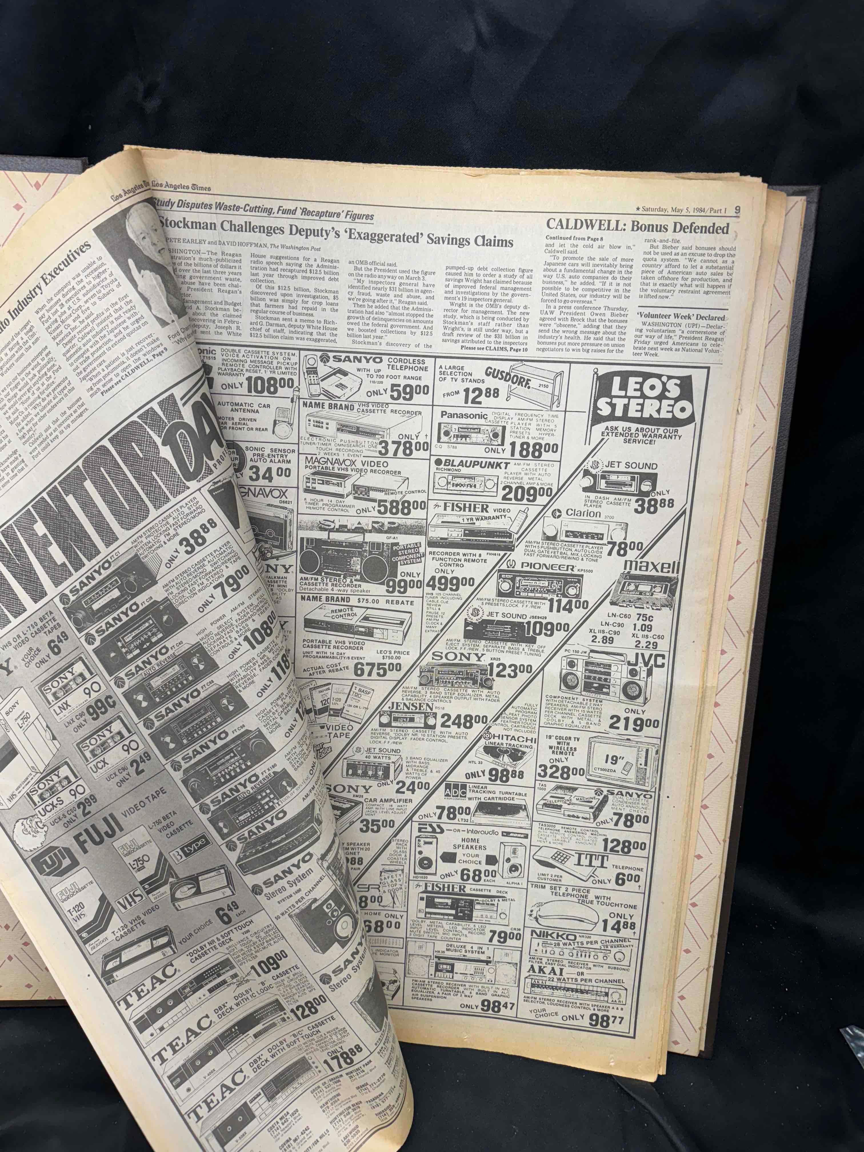 Ephemera The Times Picayune Book of old Newspapers
