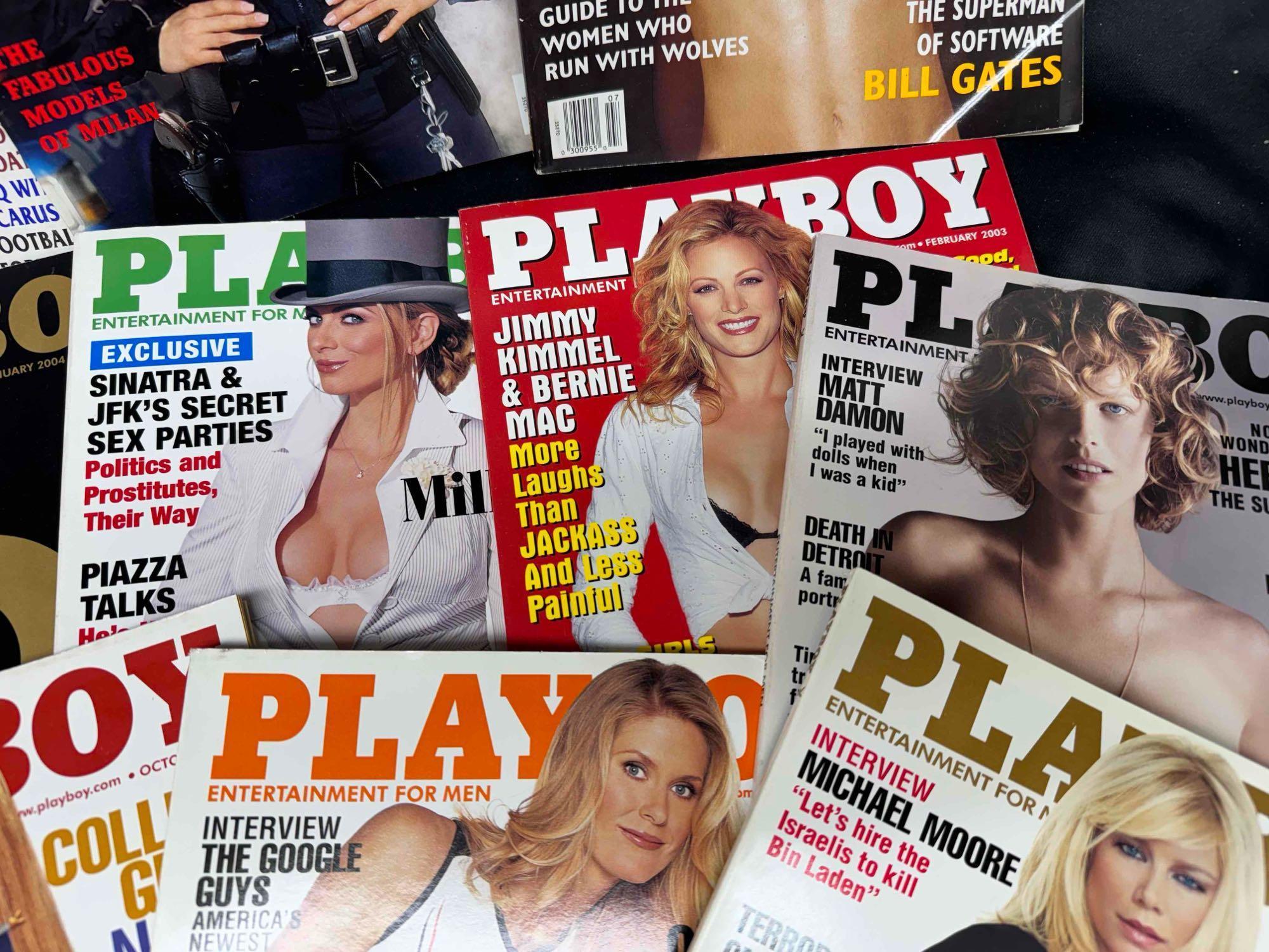 21 Playboy Magazines 1990s-2000s Centerfolds