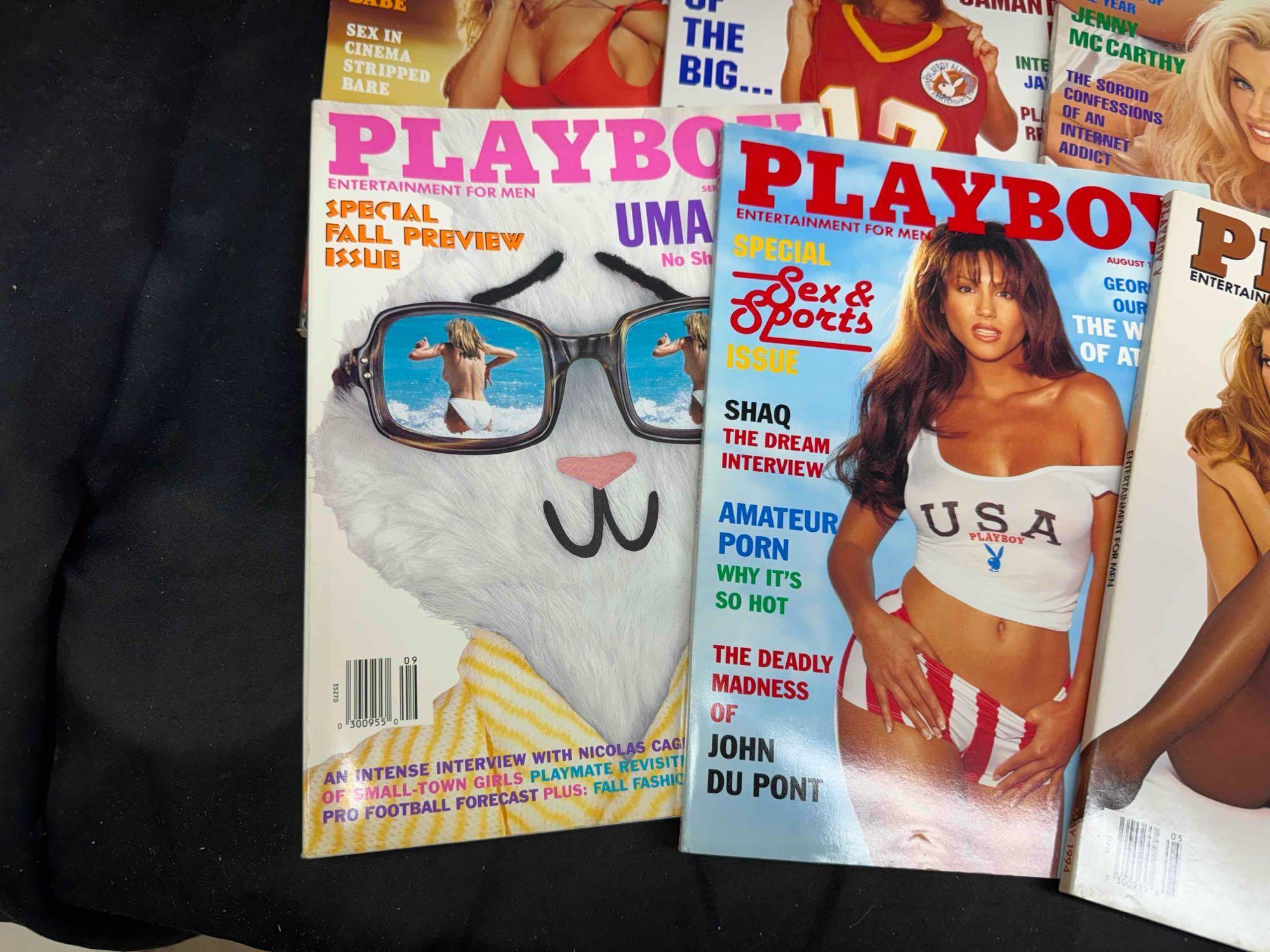 20 Playboy Magazines 1990s-2000s Centerfolds