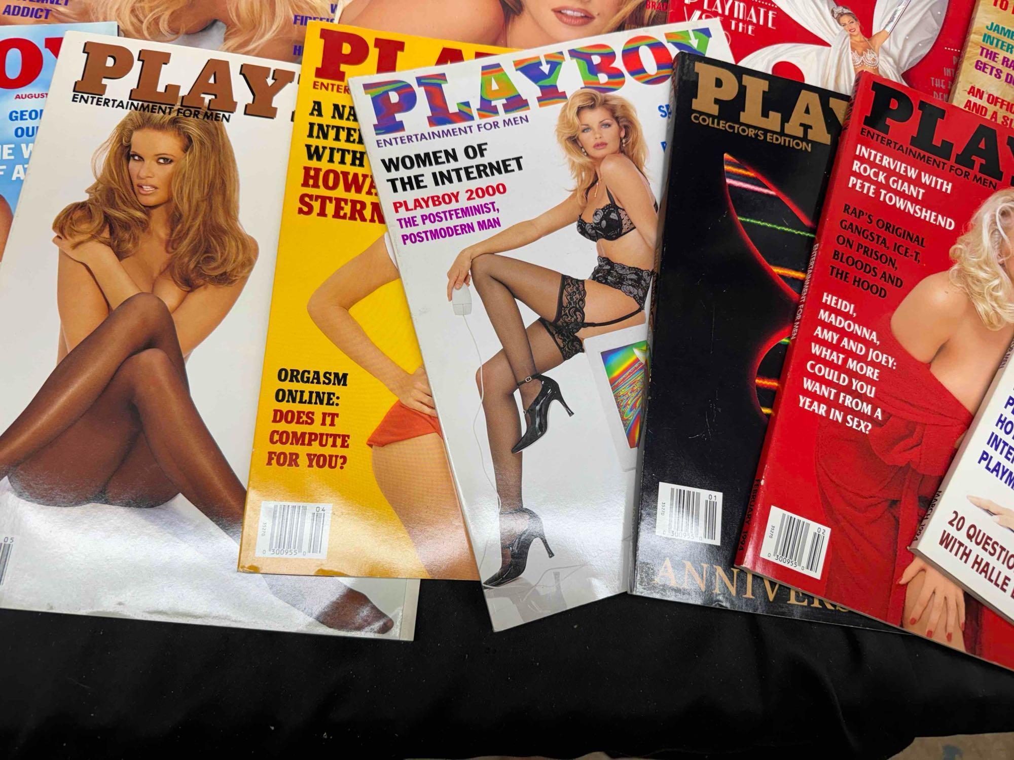 20 Playboy Magazines 1990s-2000s Centerfolds