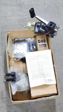 Box Morse Sierra Mercury marine panel mount control box balance tubes gaskets hydraulic pump