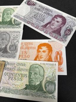 Argentina Banknotes