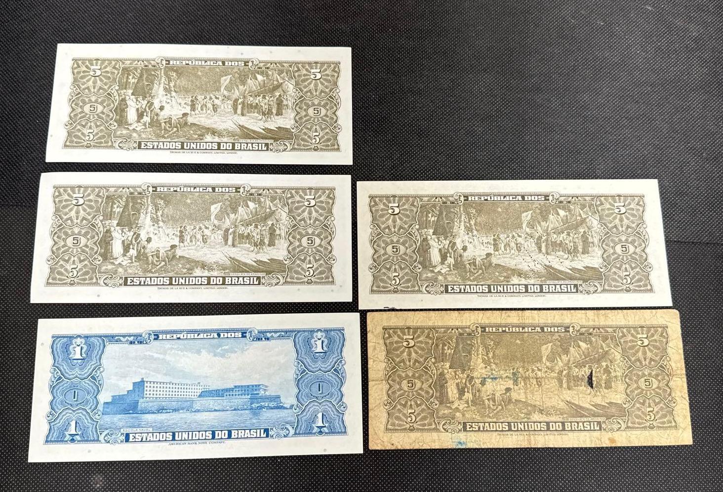 Brazil Banknotes Cruzeiros