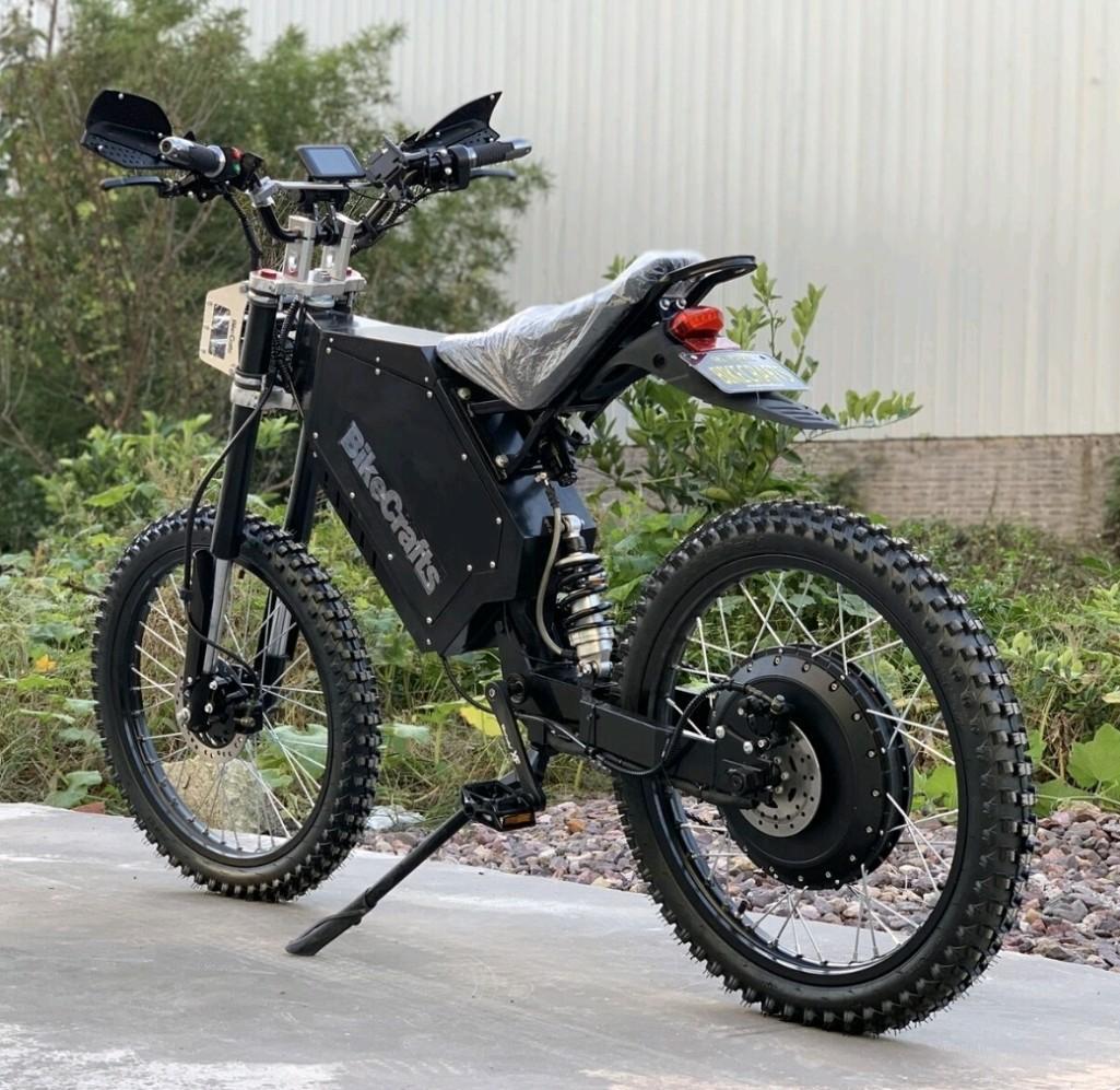 3000w 48v Adult Stealth Bomber Enduro Electric...Off-Road Dirt Mountain Bike