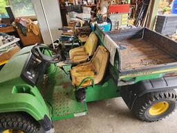 Running John Deere Farm Utility Cart @ FARM