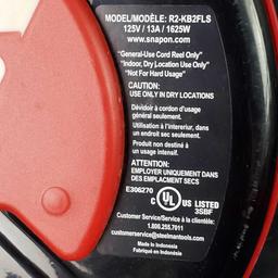 Snap-On general use cord reel model R2-KB2FLS