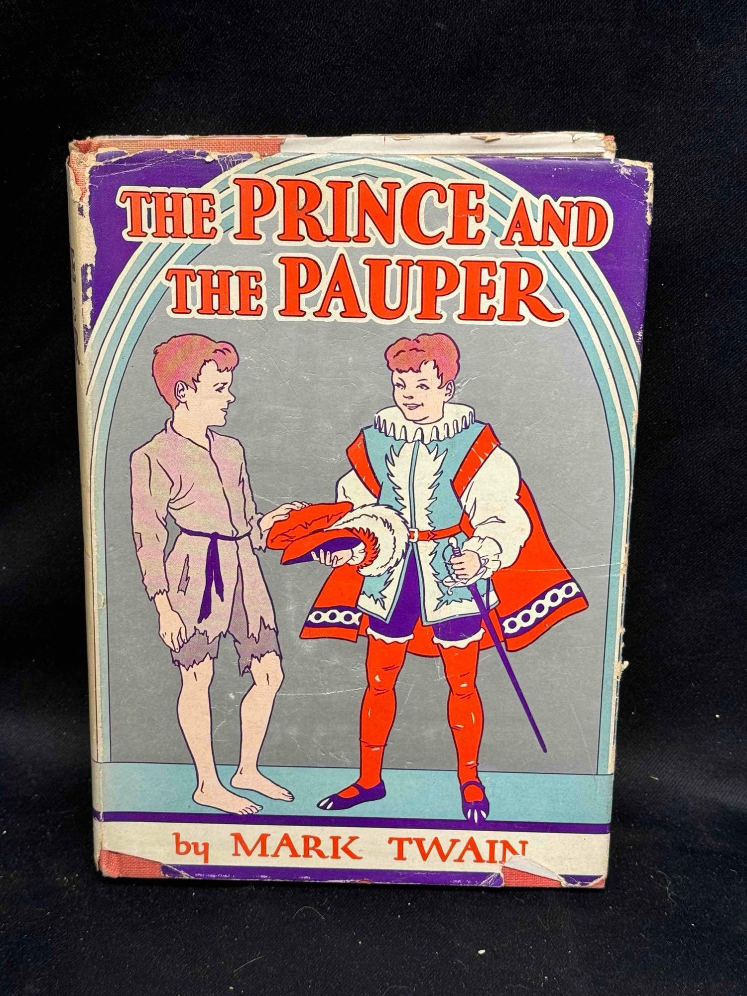 Antique The Prince and the Pauper Mark Twain Grosset & Dunlap 1909