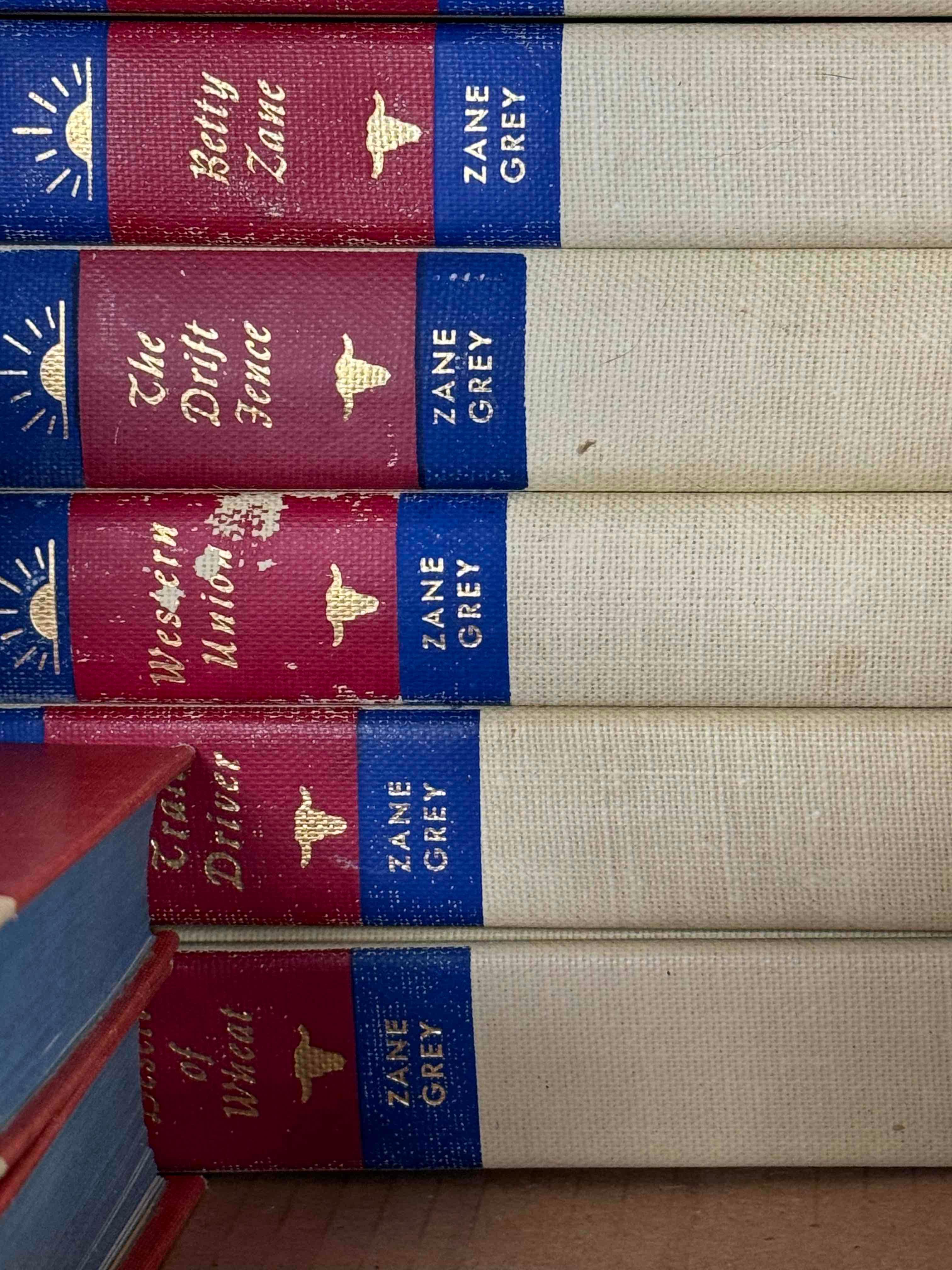 36 Zane Grey Books