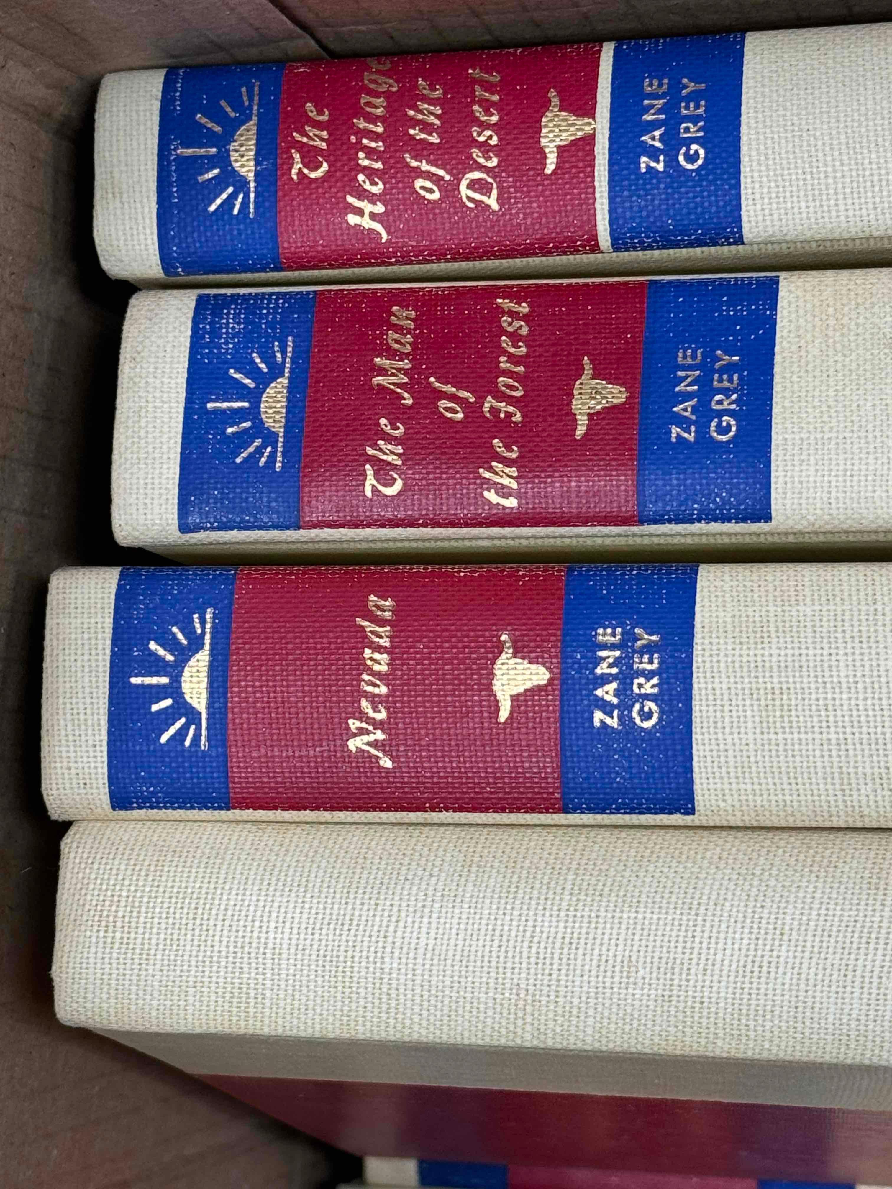 36 Zane Grey Books